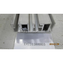 Km731388h03 aluminium bekik untuk pintu pembukaan sisi Kone